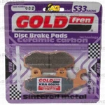 Goldfren S33 Ceramic Carbon Front Left Brake Pads For Suzuki Rm 250 1987-1988. Fixed Price $20.40.
