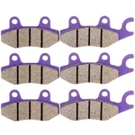 Front Rear For 08-12 Kawasaki EX250J Ninja 250R KLR650 FA197 Brake Pads Kit. Fixed Price $16.36.