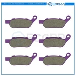 3 Pair Brake Pads For Harley-davidson Fxcwc Rocker 2008-2011 Carbon Fiber. Fixed Price $19.58.