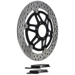 Niche Front Right Brake Rotor Pad Kit For Honda 06435-MBL-D03 Semi Metallic. Fixed Price $79.95.