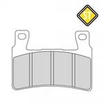 Ferodo Sinter Grip Road Compound Pad FA265 VD166/2 - FDB2079ST. Fixed Price $67.62.
