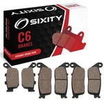 Front + Rear Ceramic Brake Pads 2015 Triumph Tiger 800 Xcx Set Full Kit Abs. Fixed Price $22.45.