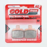 Brake Pads Sintered Goldfren AD-152 (ebc Equivalent FA266HH). Fixed Price $26.50.