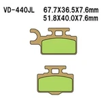 For Kawasaki KX65 2014-2015 Vesrah VD-440JL Front Sintered Metal Brake Pads. Fixed Price $15.86.