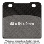 Ebc Motorcycle Brakes FA103 Organic Series Pads. Fixed Price $38.95.