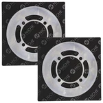 Niche Rear Brake Rotor Set For Yamaha Rhino 700 5B4-F5831-00-00 Atv. Fixed Price $41.95.