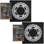 Niche Front Brake Rotor Pad Kit For Yamaha FJ1200 1FK-W0046-01-00 Semi Metallic. Fixed Price $131.28.