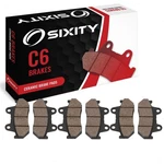 Front + Rear Ceramic Brake Pads 1984-1985 Honda GL1200A Gold Wing Aspencade. Fixed Price $23.48.