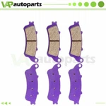 Front+rear Carbon Fiber Brake Pad 2002-2008 2003 For Honda Vtx 1800R. Fixed Price $18.35.