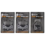 Niche Brake Pad Set For Suzuki Hayabusa Bandit 1200 Front Rear Semi-metallic. Fixed Price $25.95.
