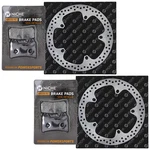 Niche Front Brake Rotor Pad Kit For Bmw 34117696593 34117711428 Semi Metallic. Fixed Price $103.95.