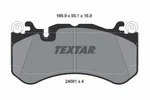 Textar 2468101 Front Brake Pad Set Fits Brabus Mercedes Puch 60S Amg Gt C-class. Fixed Price $98.08.