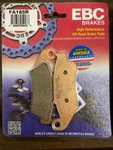 New Ebc Sintered Front Disc Brake Pads (1 Set) Honda XR125L (2003 To 2008). Fixed Price $25.99.