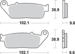 Sbs Sintered Brake Pads 700HS. Fixed Price $54.95.