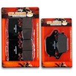 Front+rear Brake Pads For Kawasaki Klz 1000 Abs 15-18 Se Lt 18-21. Fixed Price $34.10.
