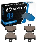 Front Organic Brake Pads 1984-1985 Yamaha RZ350 Set Full Kit NC11 Ye. Fixed Price $15.39.