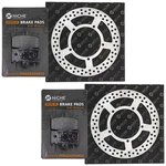 Niche Brake Rotor Pad Kit Kawasaki 43082-1142 43082-0153 Front Semi Metallic. Fixed Price $102.18.