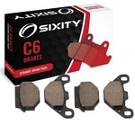 Front + Rear Ceramic Brake Pads 1989 Ktm 125 Mx Set Full Kit Brembo Calipers Wc. Fixed Price $16.75.