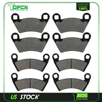 Front Rear Carbon Fiber Brake Pads Pair For 2013-2014 Polaris Efi Ranger 800. Fixed Price $15.21.