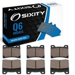 Front + Rear Organic Brake Pads 1985-1986 Yamaha VMX1200 V-max Set Full Kit Sz. Fixed Price $19.54.