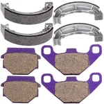 Pairs Brake Pads And Shoes For 1997-2004 Kawasaki Bayou 300. Fixed Price $25.61.