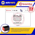 Brake Pads Set Front P06096 Brembo 34112284765 34112284969 34112464196 25028 New. Fixed Price $111.33.