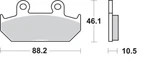 Sbs Ceramic Brake Pads 647HF. Fixed Price $43.45.