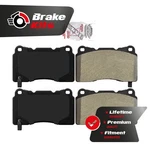 Front Semi-metallic Disc Brake Pads For 2017-2024 Honda Civic Type. Fixed Price $56.39.
