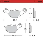 Motomaster Rear Brake Pads For Suzuki RM85L Big Wheel 2005-2024 Sinterpro Race. Fixed Price $36.43.