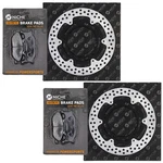 Niche Front Brake Rotor Pad Kit For Yamaha 5VX-W0045-00-00 Semi Metallic. Fixed Price $136.95.