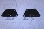 Arlen Ness Forward Controls Extension Plates Blocks Softail 2000-2006 07-612. Fixed Price $75.00.
