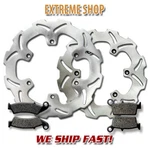 Yamaha F+r Brake Rotor +pads Yz 125 250 (98-02) (01-02) WR400F 99-01. Fixed Price $67.92.