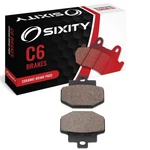 Rear Ceramic Brake Pads 2008 Vespa GT200 Set Full Kit Grimeca Caliper. Fixed Price $13.43.