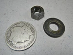 83 Cushman Haulster Truckster Trans Parking Brake Drive Shaft Yoke Mounting Nut. Fixed Price $18.74.