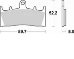 Braking Brake Pads #764SM1 For Kawasaki/suzuki. Fixed Price $38.22.