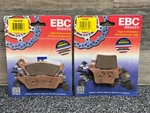 Ebc R-series FA181R Front & FA368R Rear Brake Pad Sets For 1998-UP 125-530 Ktm. Fixed Price $69.99.