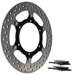 Niche Front Left Brake Rotor Pad Kit For Yamaha 5S7-W0045-00-00 Semi Metallic. Fixed Price $87.95.