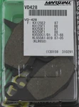 Vesrah Organic Brake Pads VD-428. Fixed Price $23.99.