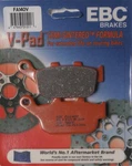 Ebc Semi-sintered Brake Pads Rear #FA140V. Fixed Price $40.01.