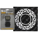 Niche Rear Right Brake Pad Kit For Suzuki Kawasaki KX85 43082-S013 Semi-metallic. Fixed Price $27.95.