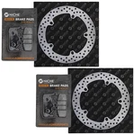 Niche Front Brake Rotor Pad Kit For Bmw 34118548028 34118526566 Semi Metallic. Fixed Price $88.95.