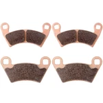 4PCS Front & Rear Brake Pads For 2010-2012 Polaris 4X4 Efi Ranger Crew 800. Fixed Price $22.79.