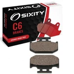 Rear Ceramic Brake Pads 1990-1991 Yamaha YZ250 Set Full Kit Complete Rj. Fixed Price $13.19.