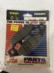 Sbs 1721-0246 597HFHF Street Ceramic Organic Brake Pads. Fixed Price $12.00.