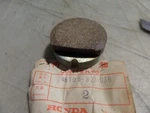 Nos Honda Front Caliper Brake Pad CB360 CB500 CB400 45105-323-036. Fixed Price $48.99.