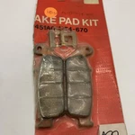 Honda 451A0-MT4-670 Front Brake Pads VFR750F 1990-93. Fixed Price $39.87.
