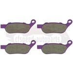Brake Pads Kit Rear For 2009 2014-2017 Harley-davidson Low Rider Fxdl Dyna FA458. Fixed Price $17.30.