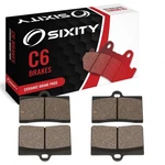Front Ceramic Brake Pads 1997 Ducati 400 Set Full Kit Supersport Twin Disc Zz. Fixed Price $19.66.