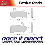Brake Pads For Harley Electra 1800 Gld Ult Cl Cvo Flhtcuse 2012-2013 Rr Sint Mm. Fixed Price $47.03.