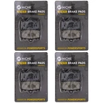 Niche Brake Pad Set For Suzuki Boulevard Intruder 69100-10850 Rear Organic 4PACK. Fixed Price $27.95.